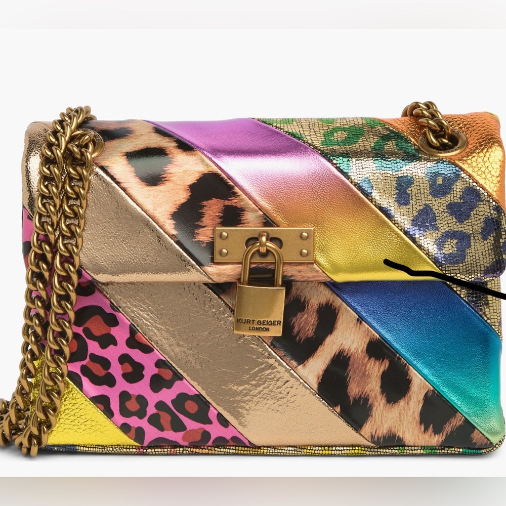 Kurt Geiger Vibrant Patchwork Crossbody Bag